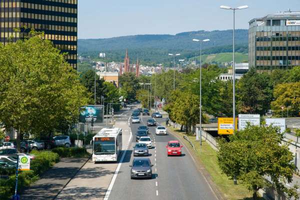 Autos auf der Straße